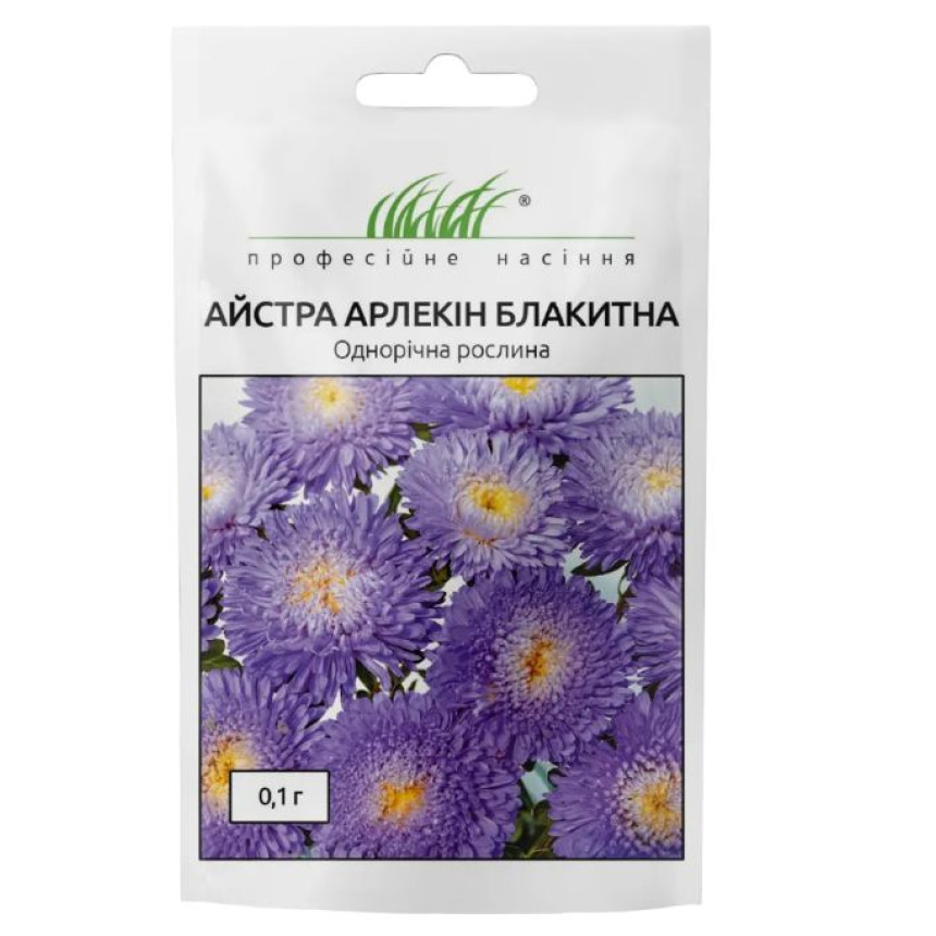 Астра Арлекин голубая, 0.1 г