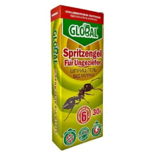 Глобал шприц-гель від мурах, 30 г
