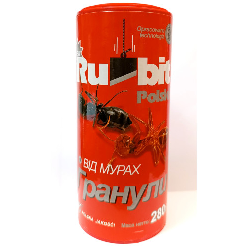 Рубіт гранула від мурах 280г (банка)