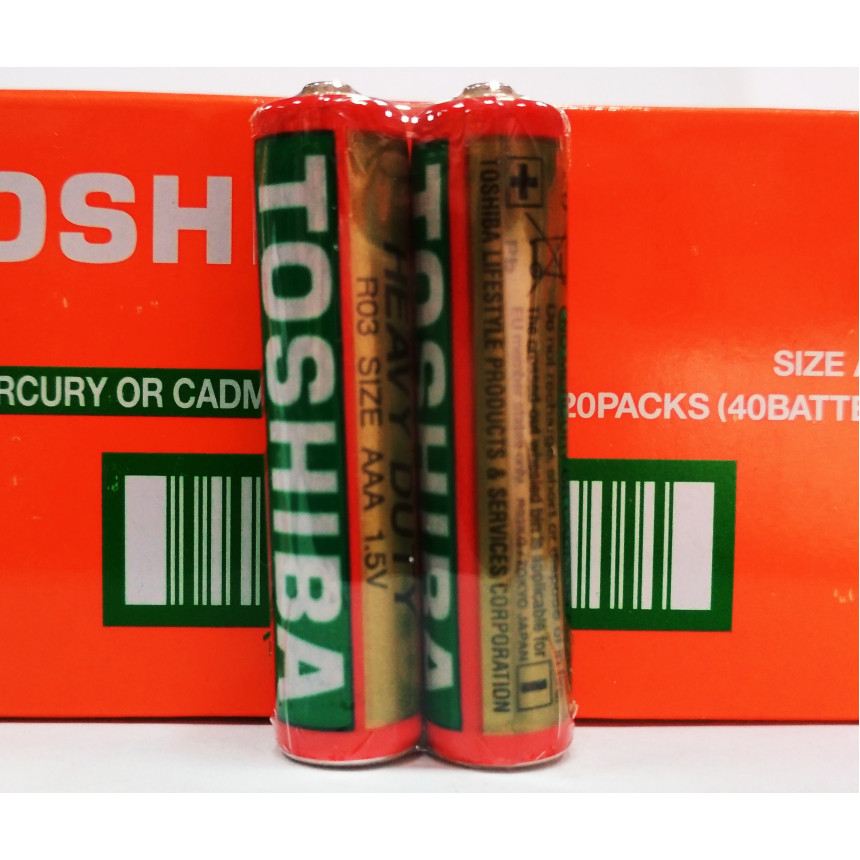 Батарейки Toshiba HEAVY DUTY AAА (міні)
