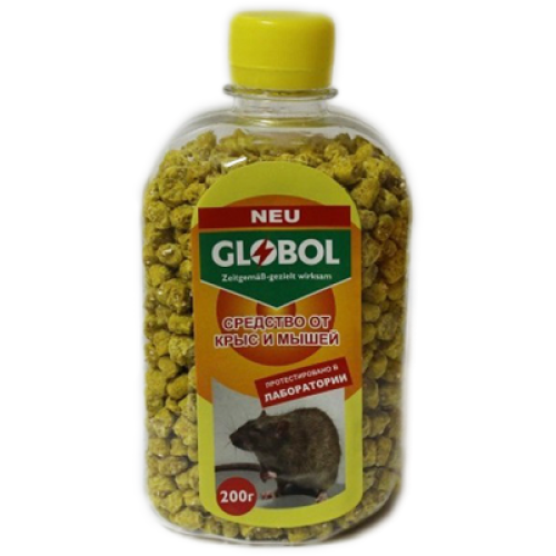 Global засіб від щурів та мишей, 250 г