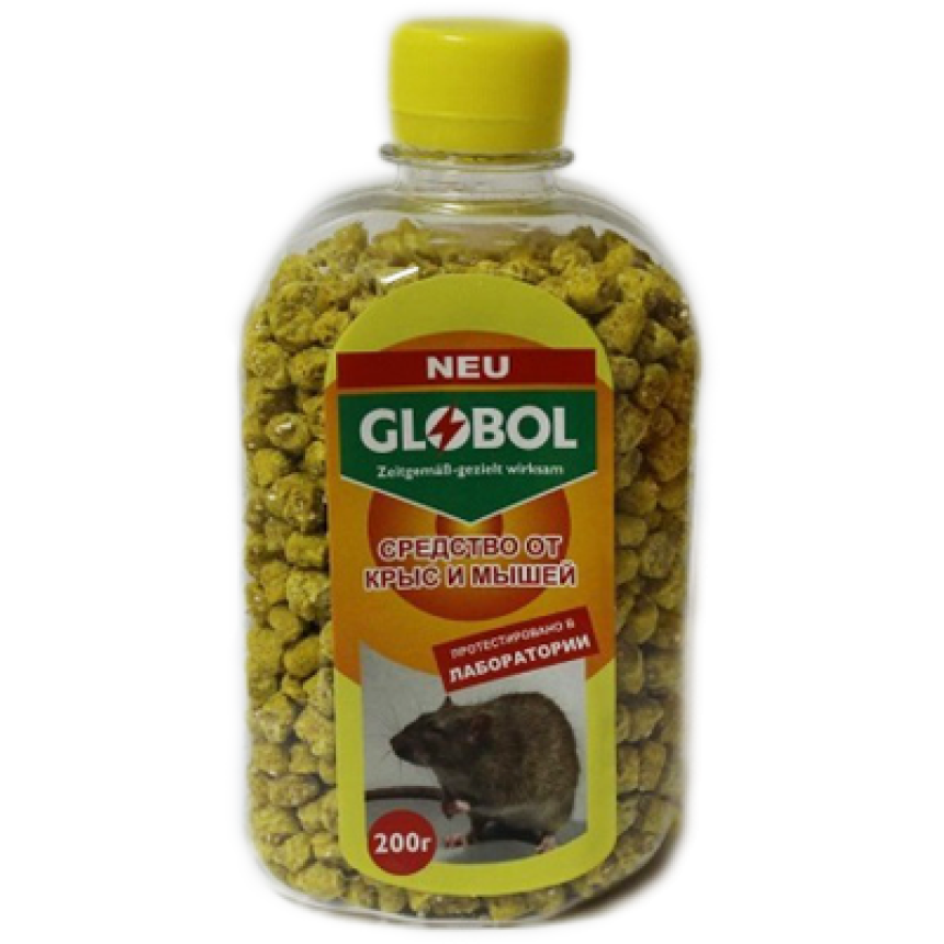 Global засіб від щурів та мишей, 250 г