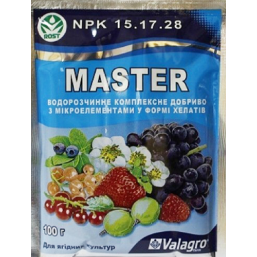 Добрива Майстер для ягідних культур , 100г