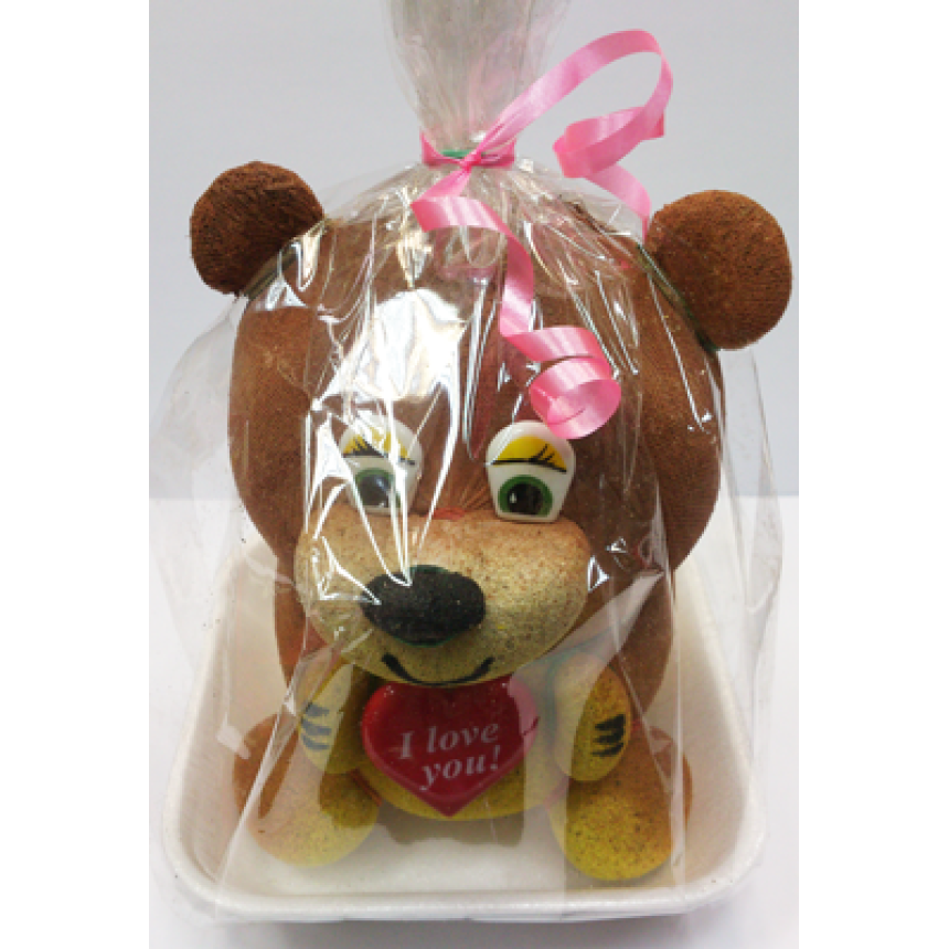 Декоративний газон Ведмідь з сердечком (травянчик)