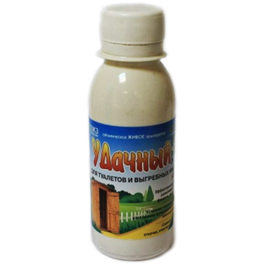 Біопрепарат "Удачний" для вигрібних ям 100 мл